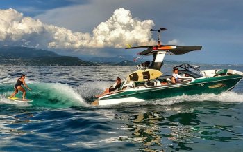 Wakesurf a efoil se světovým rekordmanem na Lago di Garda