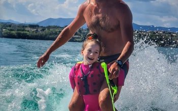 Wakesurf a efoil se světovým rekordmanem na Lago di Garda