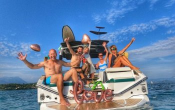Wakesurf a efoil se světovým rekordmanem na Lago di Garda