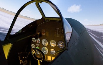 Letecký simulátor stíhačky Supermarine Spitfire