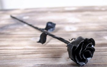 Kovaná Radotínská růže