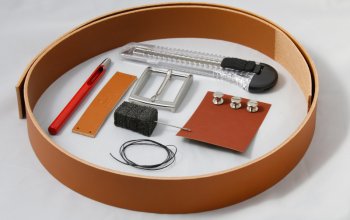 Sada na výrobu koženého pásku