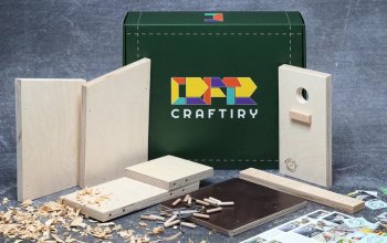 Craftiry: Sada na výrobu ptačí budky