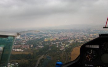 Akrobatický let větroněm