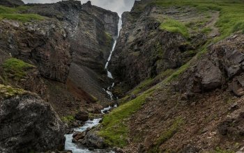 Island - část vnitrozemí a westfjord