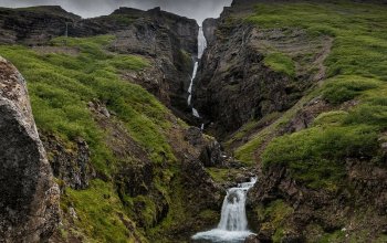 Island - část vnitrozemí a westfjord