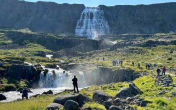 Island - část vnitrozemí a westfjord