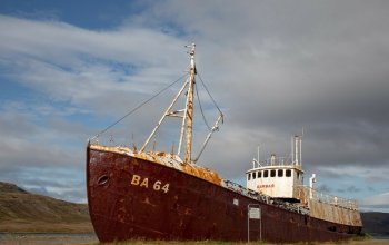 Island - část vnitrozemí a westfjord