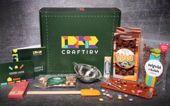 Craftiry: Dětská sada na výrobu čokolády
