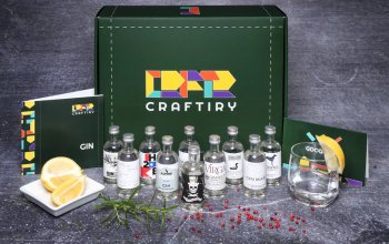 Domácí degustace 10 vzorků Ginu