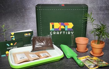 Craftiry: DIY dárková sada pro děti: Zahradník