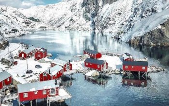 Norsko - Lofoty za polární září