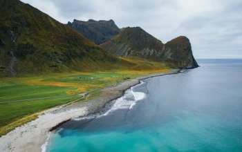 Norsko - Lofoty za polární září