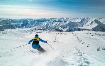 Lyžovačka v Gruzii ⛷