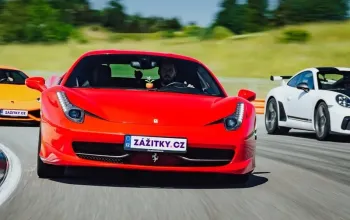 Jízda v supersportu na Autodromu Most