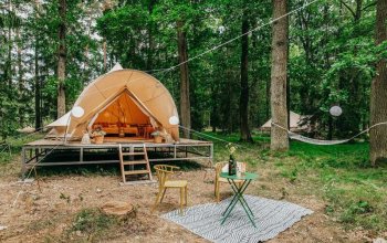 Glamping v Černické oboře