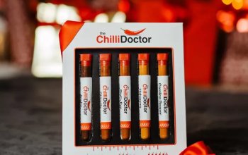 Dárková sada 5 chilli prášků