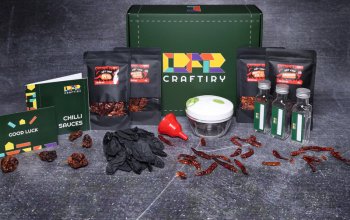 Sada na přípravu domácích chilli omáček