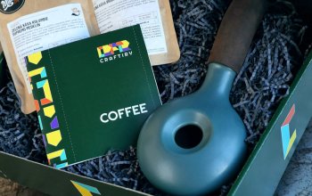 Sada na domácí pražení kávy Craftiry, celá ČR