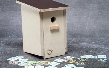 Craftiry: Sada na výrobu ptačí budky