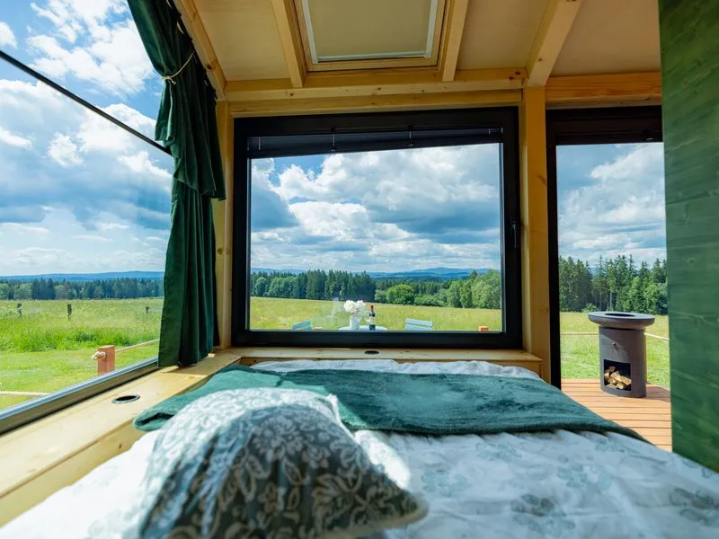 Glamping v maringotce