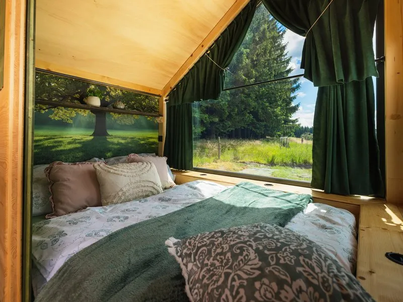 Glamping v maringotce