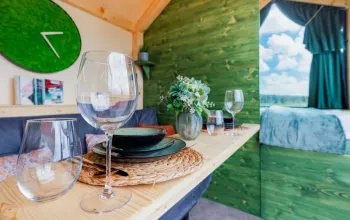 Glamping v maringotce