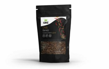 Ochucení křupaví červíci pro odvážné