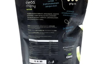 Cvrččí chipsy wasabi