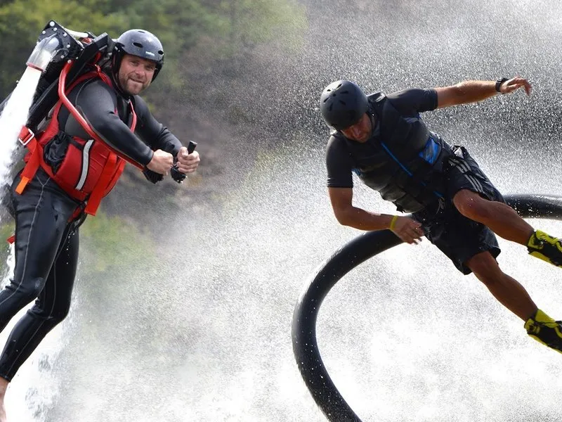 Balíček 2v1 z nabídky Flyboard, Hoverboard a Jetpack