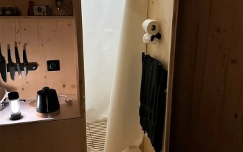 Ubytování: Tiny house s vlastní saunou