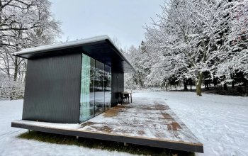 Ubytování: Tiny house s vlastní saunou
