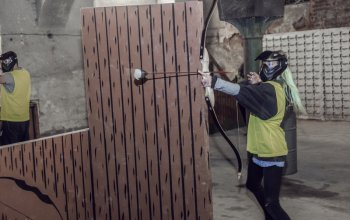 Archery- paintball s lukem