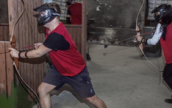 Archery- paintball s lukem