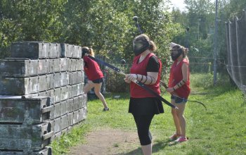 Archery- paintball s lukem