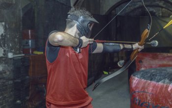 Archery- paintball s lukem
