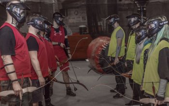 Archery- paintball s lukem
