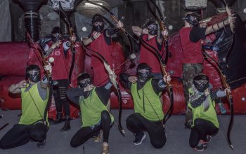 Archery- paintball s lukem
