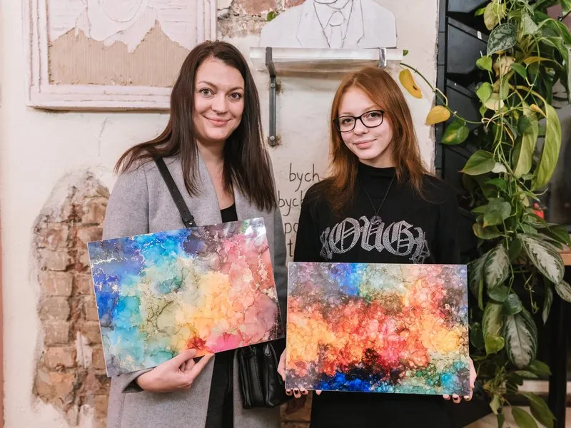 ArtMoment | Kurz abstraktního malování tuší