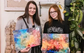 ArtMoment | Kurz abstraktního malování tuší