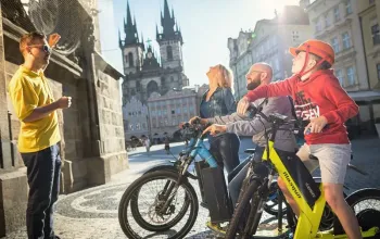 Projížďka Prahou na velké elektrokoloběžce