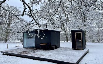 Ubytování: Tiny house s vlastní saunou