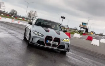 Jízda v BMW na okruhu