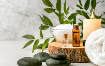 Aromaterapeutická masáž celého těla + občerstvení
