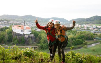 Dva dny na nejdelší Via Ferattě s ubytováním v bungalovu 