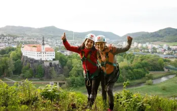 Dva dny na nejdelší Via Ferattě s ubytováním v bungalovu  – dárek a zážitek
