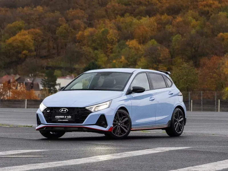 Jízda v Hyundai na okruhu 