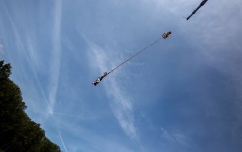 Bungee jumping až 110 metrů z jeřábu