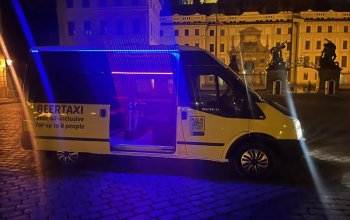 Beertaxi v Praze s neomezenou konzumací piva