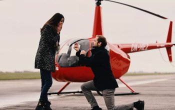 Romantický let vrtulníkem pro 2 – dárek a zážitek